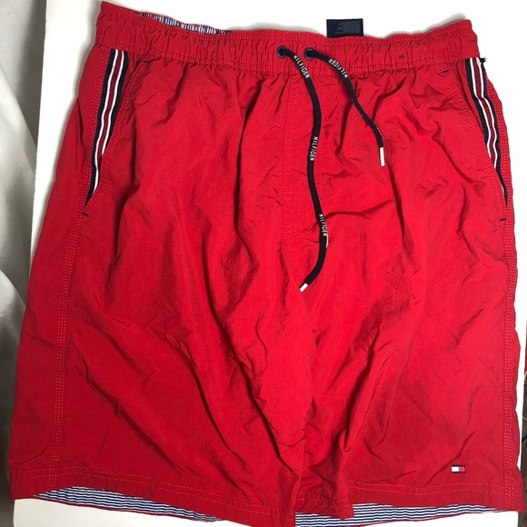 Tommy Hilfiger Other - Men's Tommy Hilfiger M Red Board Shorts Swim Trunk